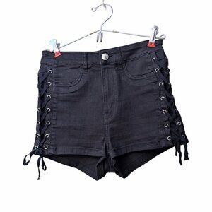 Divided High-Waisted Shorts